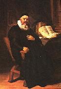 Portrait of Johannes Elison. Rembrandt